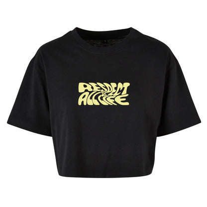 Respect all life - Oversized crop top