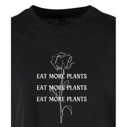 Eat More Plants - Oversized Crop Top