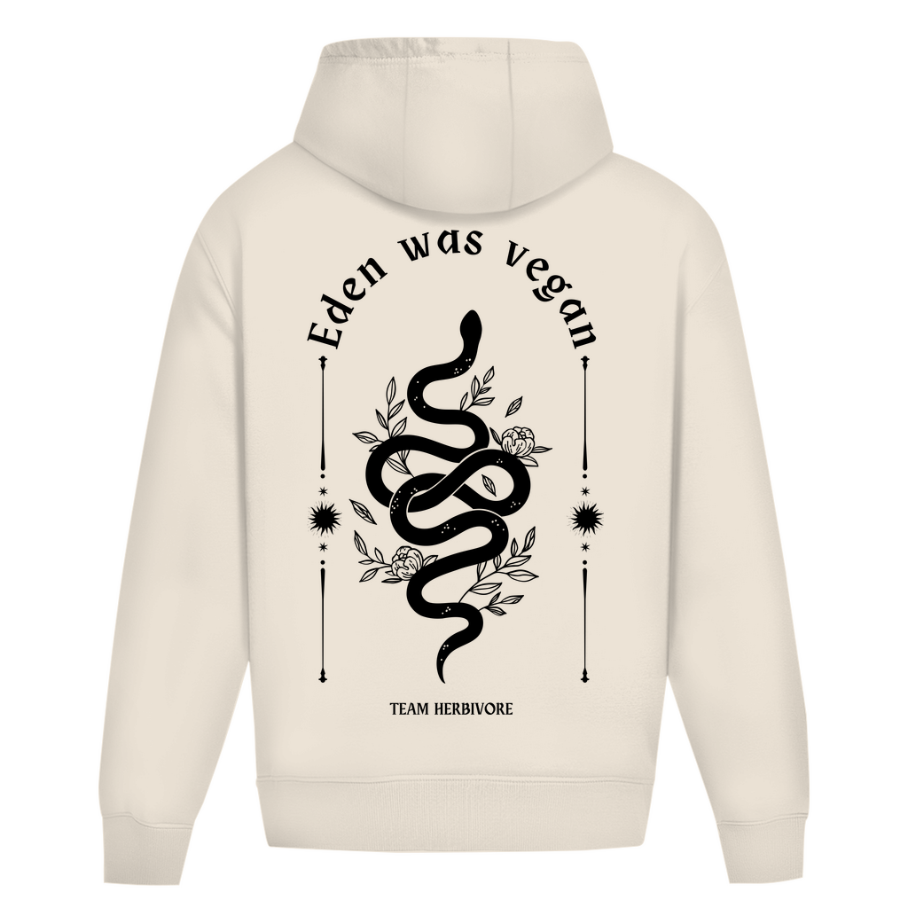 Eden was vegan - Oversized Hoodie (Unisex)