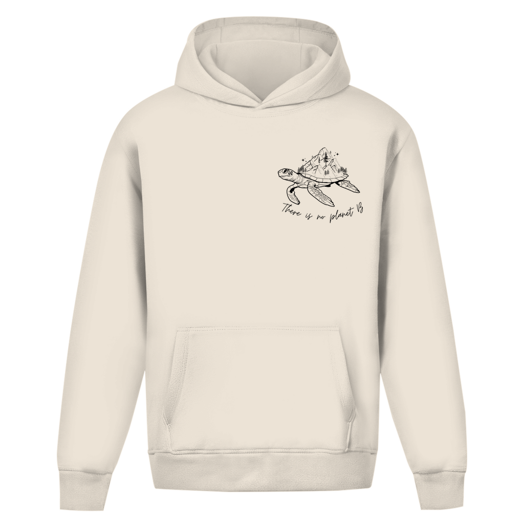 Il n'y a pas de planète B - Sweat à capuche surdimensionné (unisexe)
