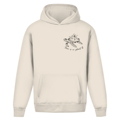 Il n'y a pas de planète B - Sweat à capuche surdimensionné (unisexe)