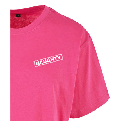 Naughty - Oversized Crop Top