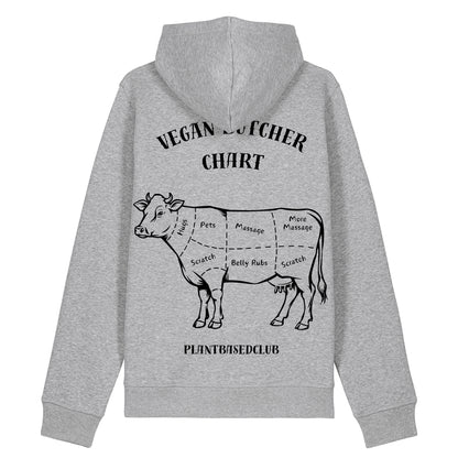 Vegan Butcher Chart - Hoodie