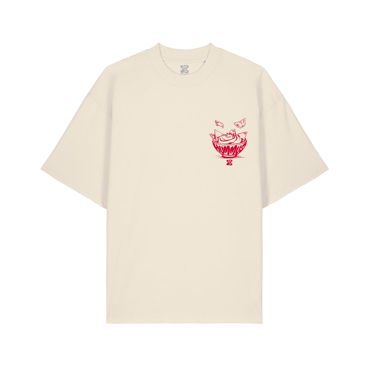 Spread Hummus Not Hate - Oversized T-Shirt