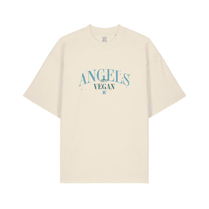 Angels are Vegan - Oversized T-Shirt