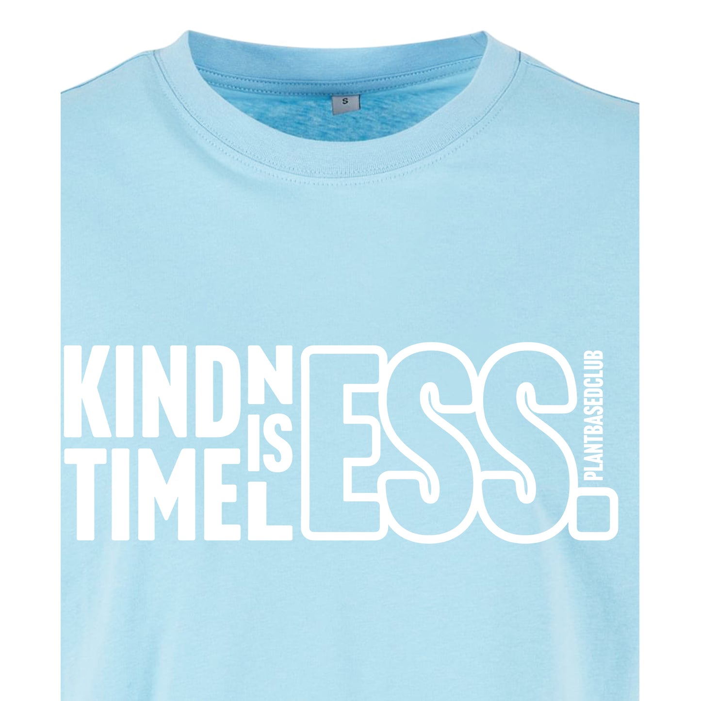 Kindness is Timeless - Oversized Crop Top