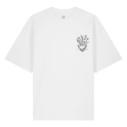 Eat Plants & Bloom - Oversized T-Shirt