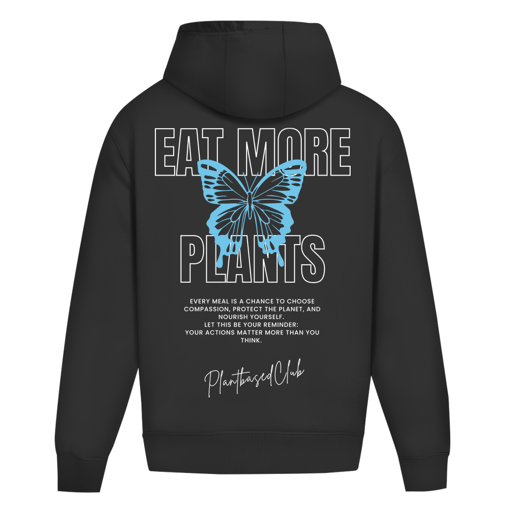 'Butterfly' Eat More Plants - Oversized Hoodie (Unisex)