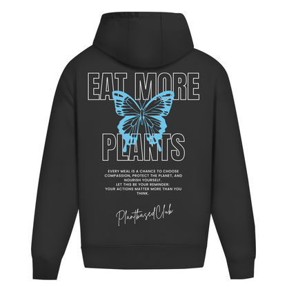 'Butterfly' Eat More Plants - Oversized Hoodie (Unisex)