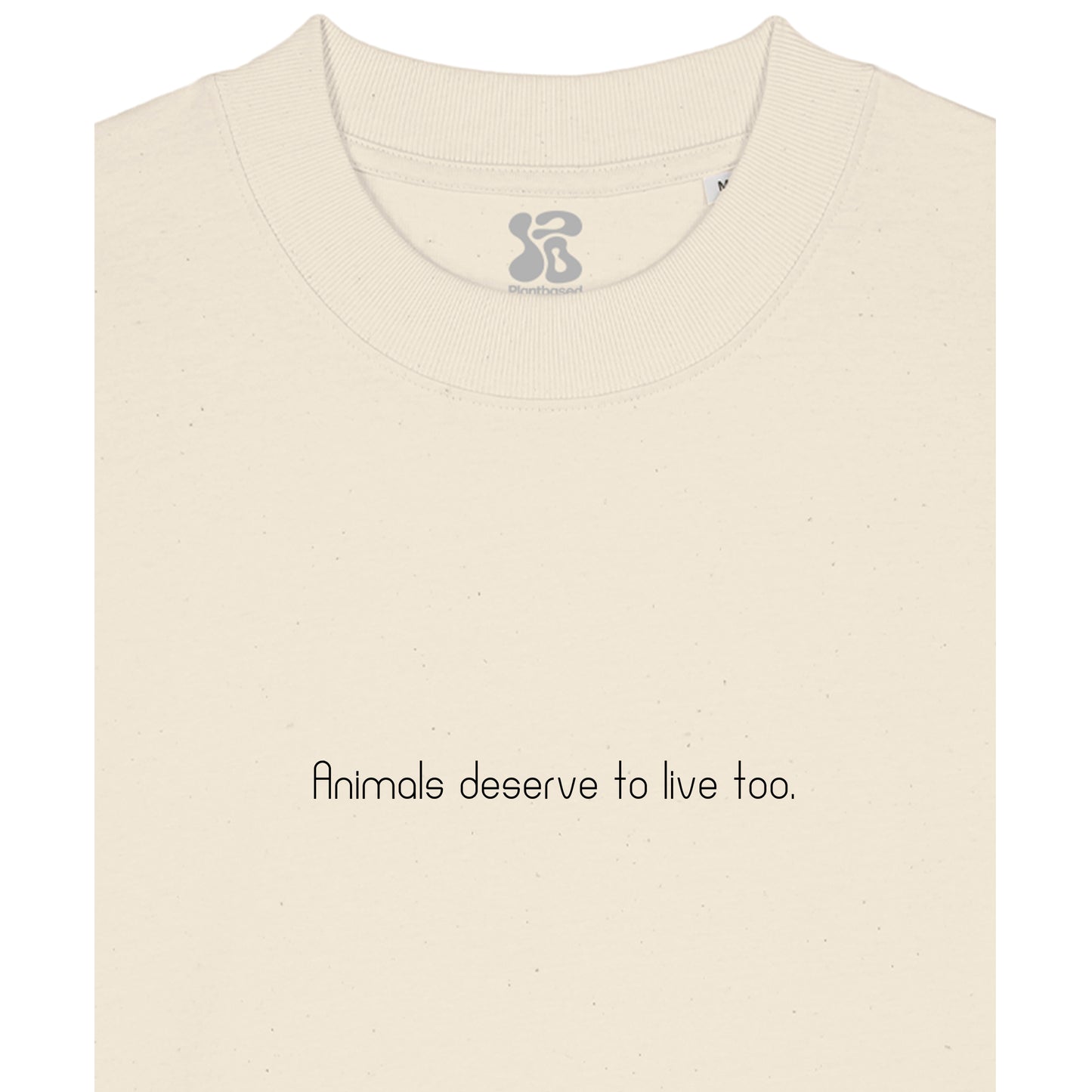 Animals deserve to live too - Oversized T-Shirt