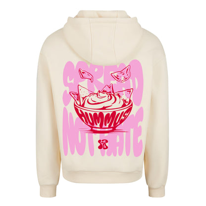 Oversize Hoodie Without Cord Spread Hummus Not Hate 3