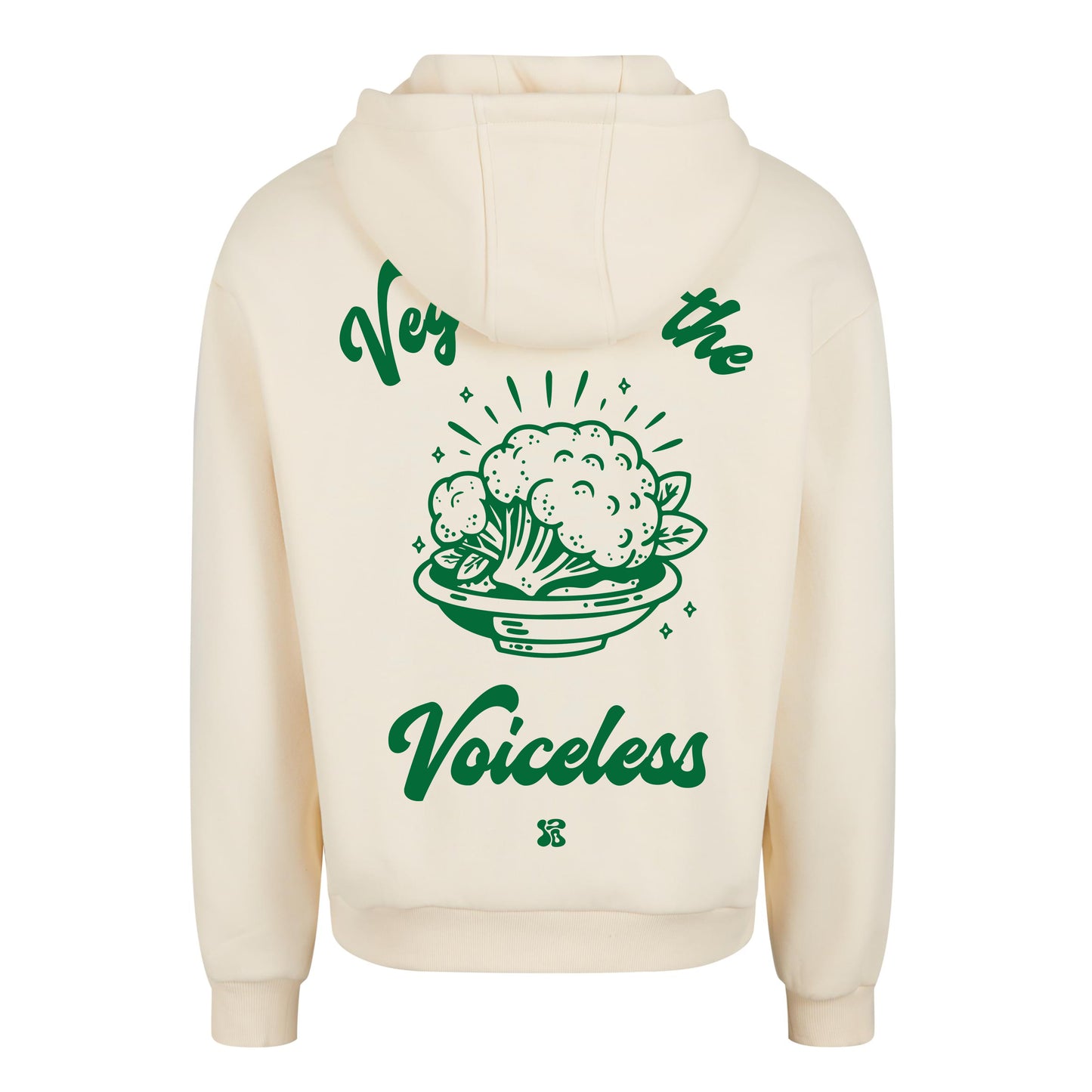 Oversize Hoodie Without Cord Vegan for the Voiceless 3