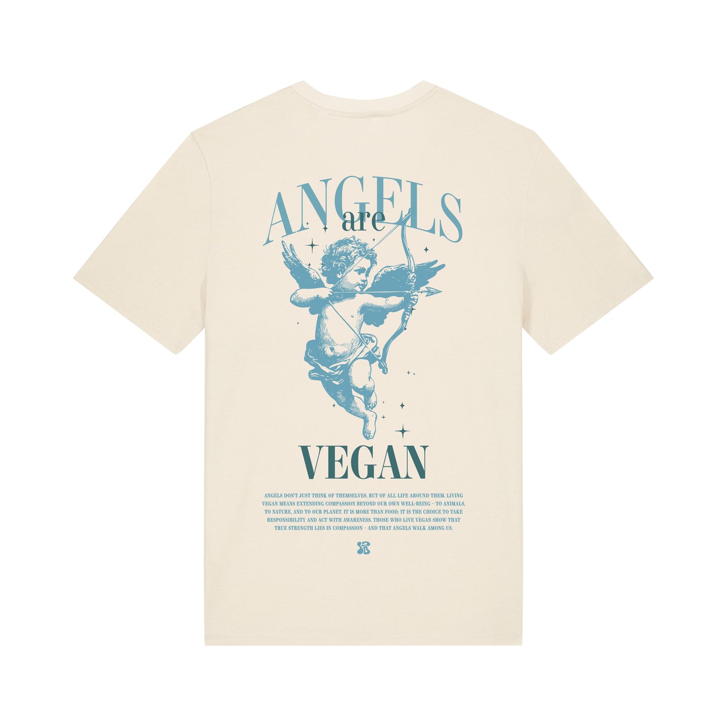 Angels are Vegan - T-Shirt