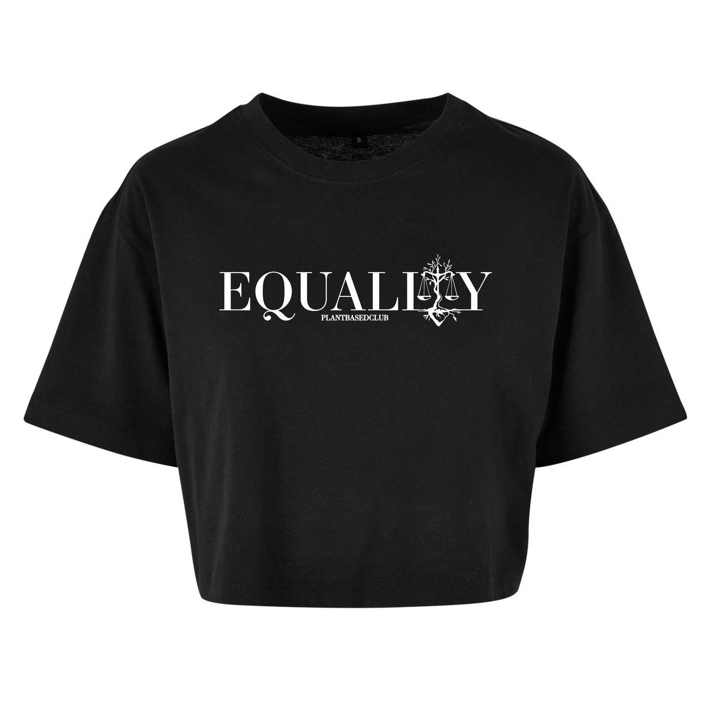 Equality - Oversized Crop Top
