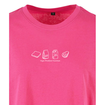 Vegan Breakfast Essentials - Oversized Crop Top