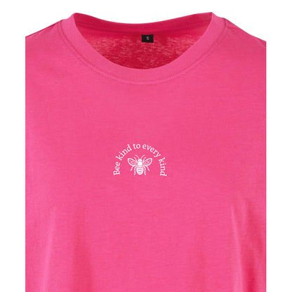 Bee kind to every kind - Oversized Crop Top