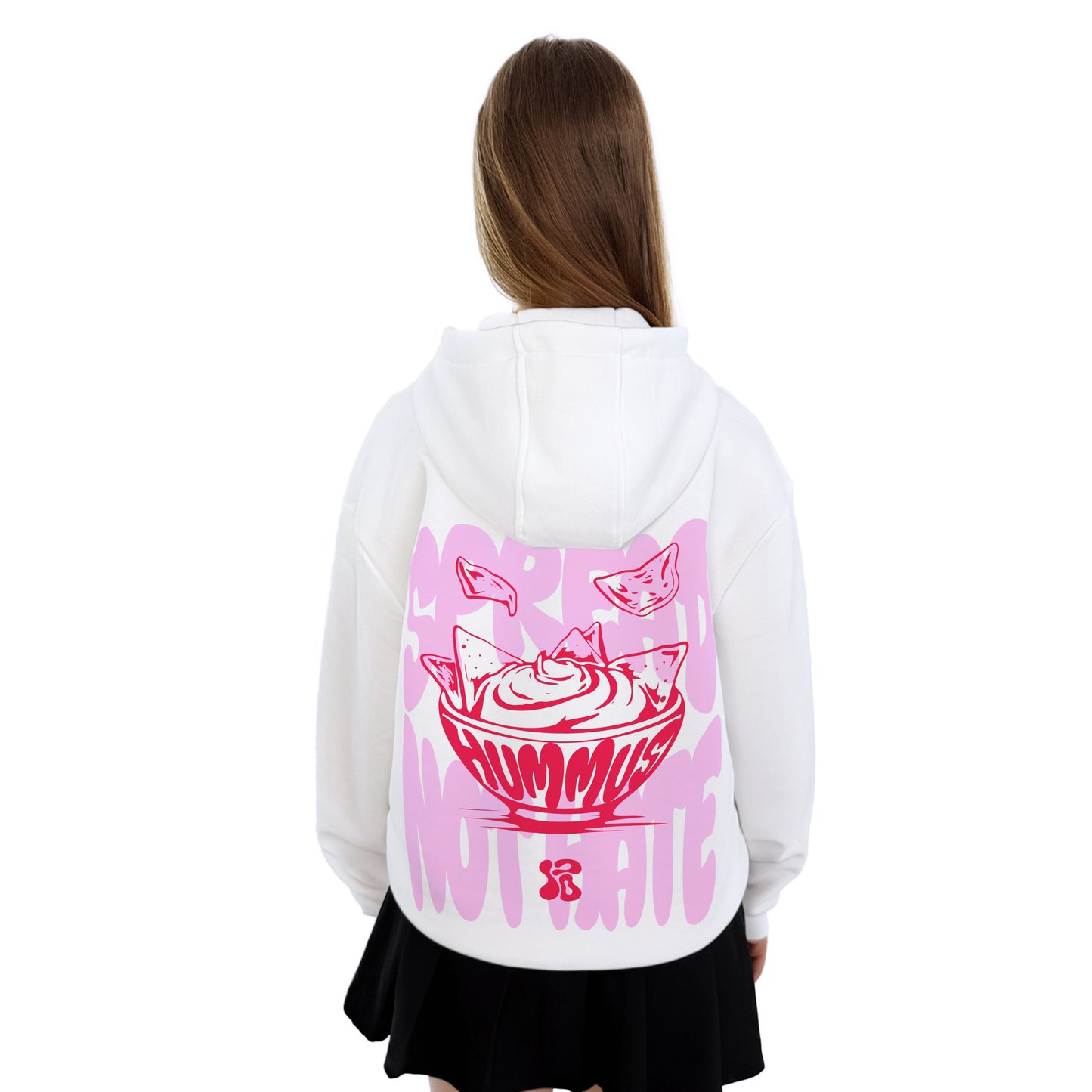 Oversize Hoodie Without Cord Spread Hummus Not Hate 3