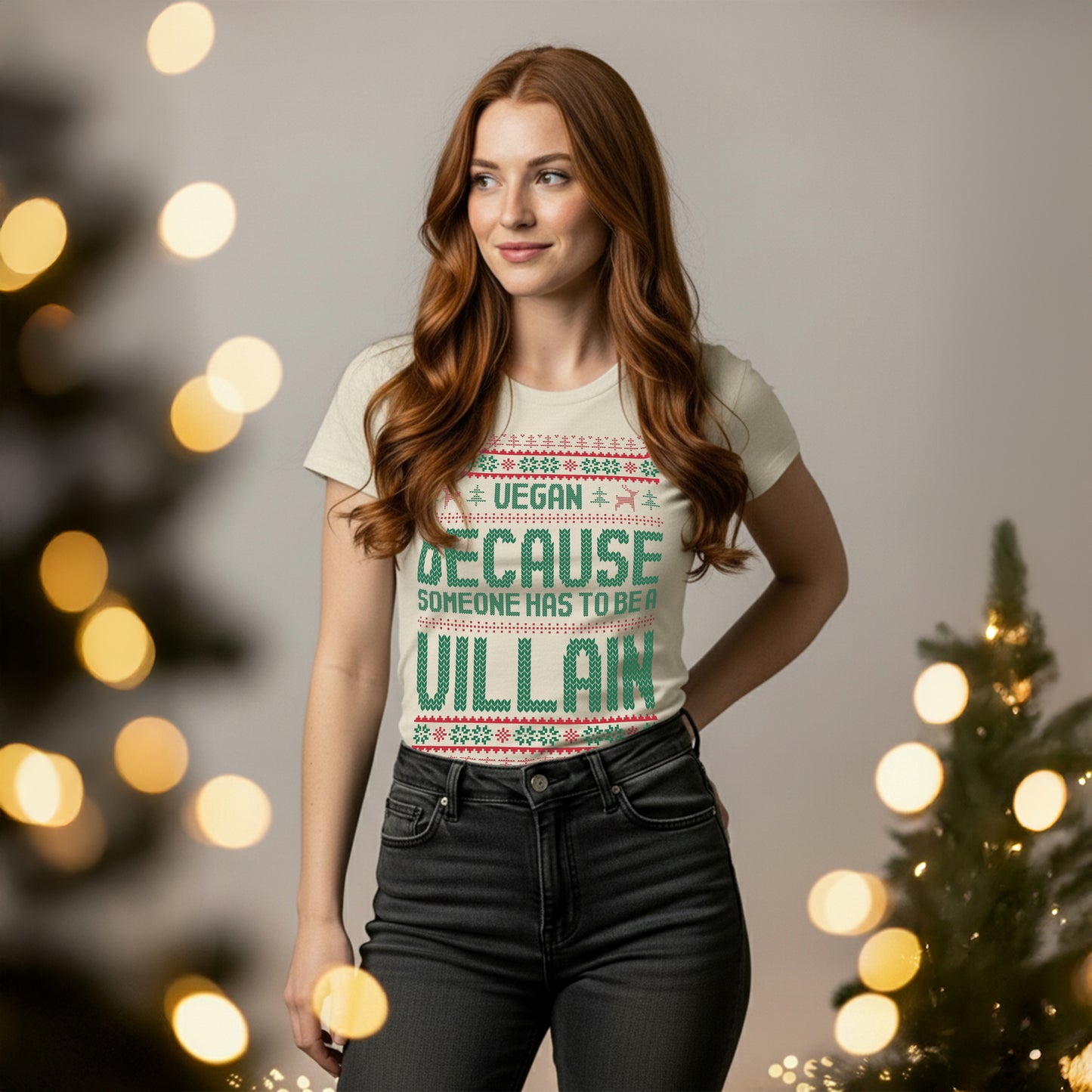 Vegan, Because Someone... - T-Shirt