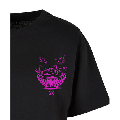 Women's Oversized Crop Top Spread Hummus Not Hate 3