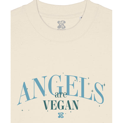 Angels are Vegan - Oversized T-Shirt