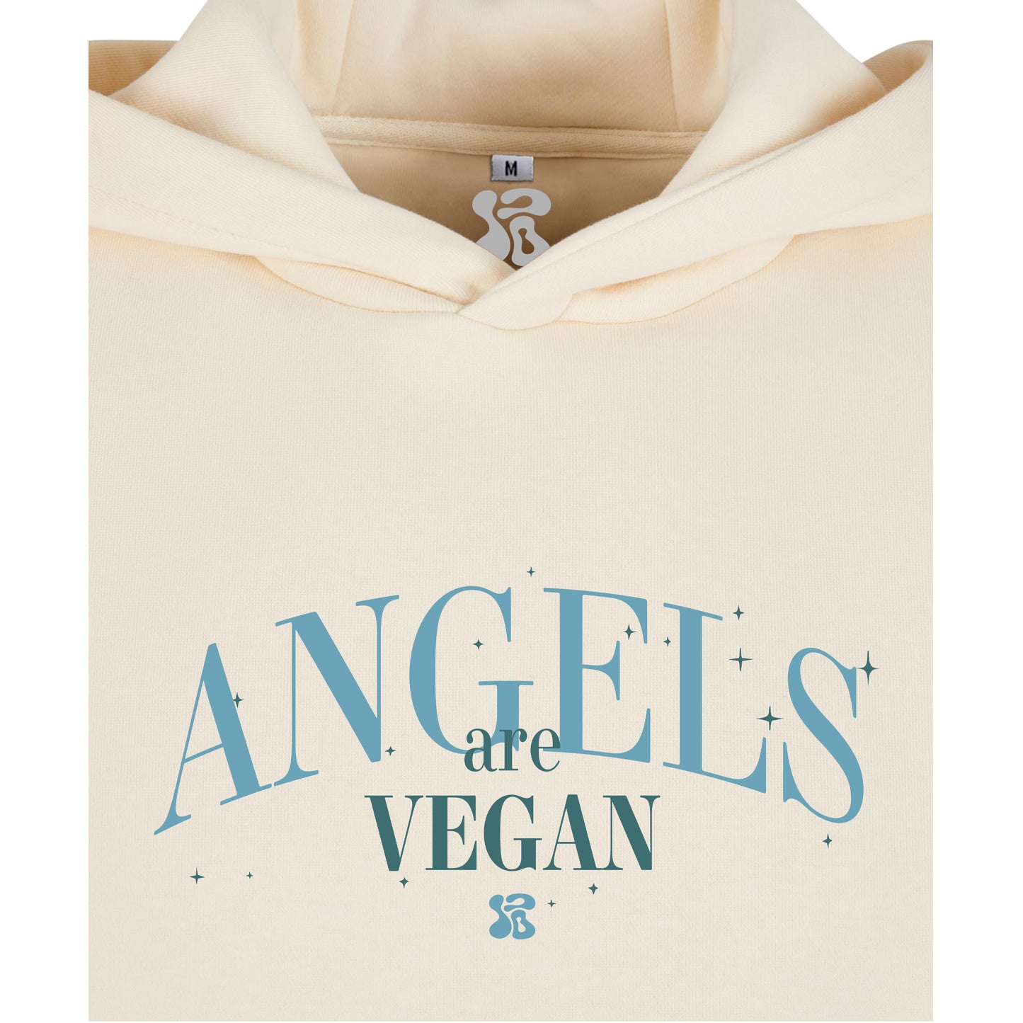 Angels are Vegan - Oversized Hoodie
