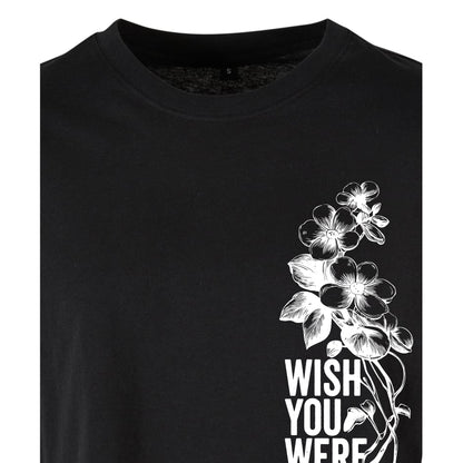 Wish you were Vegan - Oversized Crop Top