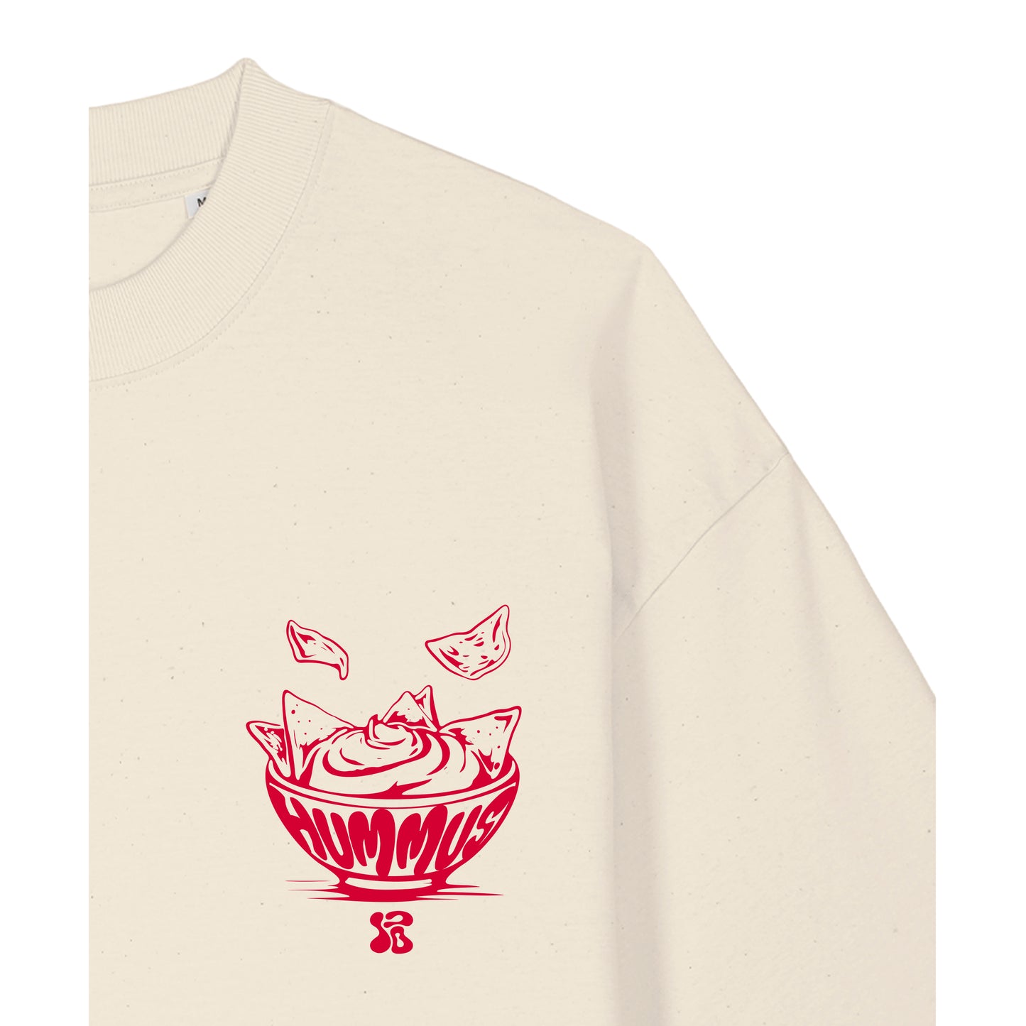 Spread Hummus Not Hate - Oversized T-Shirt