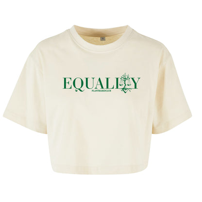 Equality - Oversized Crop Top