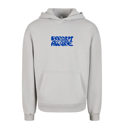 Oversize hoodie without drawstring Respect all life 3