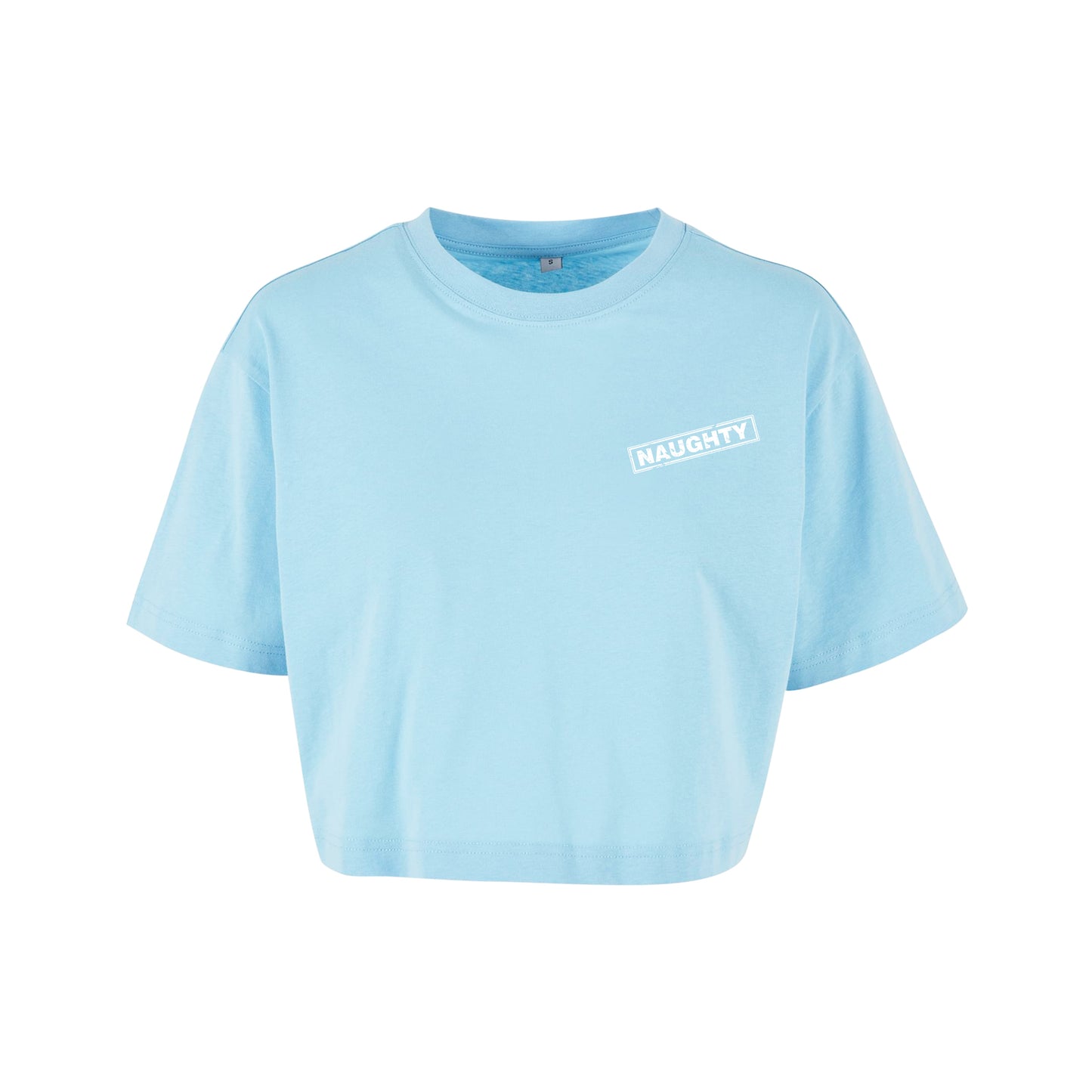 Naughty - Oversized Crop Top