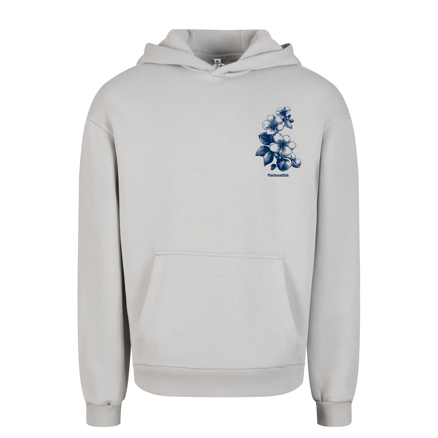 Oversize hoodie without drawstring Wish you were Vegan 3