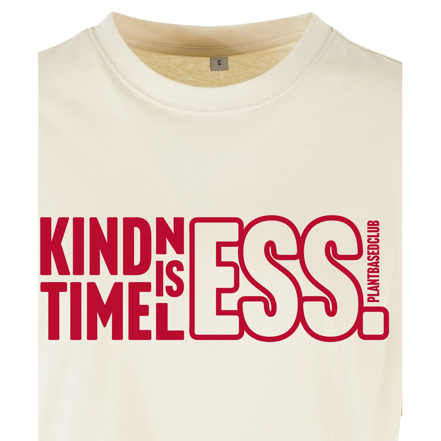 Kindness is Timeless - Oversized Crop Top