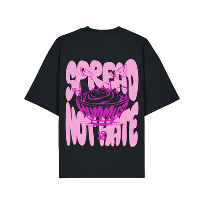 Spread Hummus Not Hate - Oversized T-Shirt