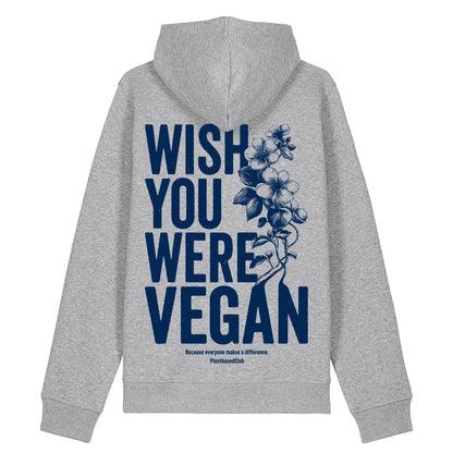 Wish you were Vegan - Hoodie