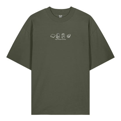 Vegan Breakfast Essentials - Oversized T-Shirt