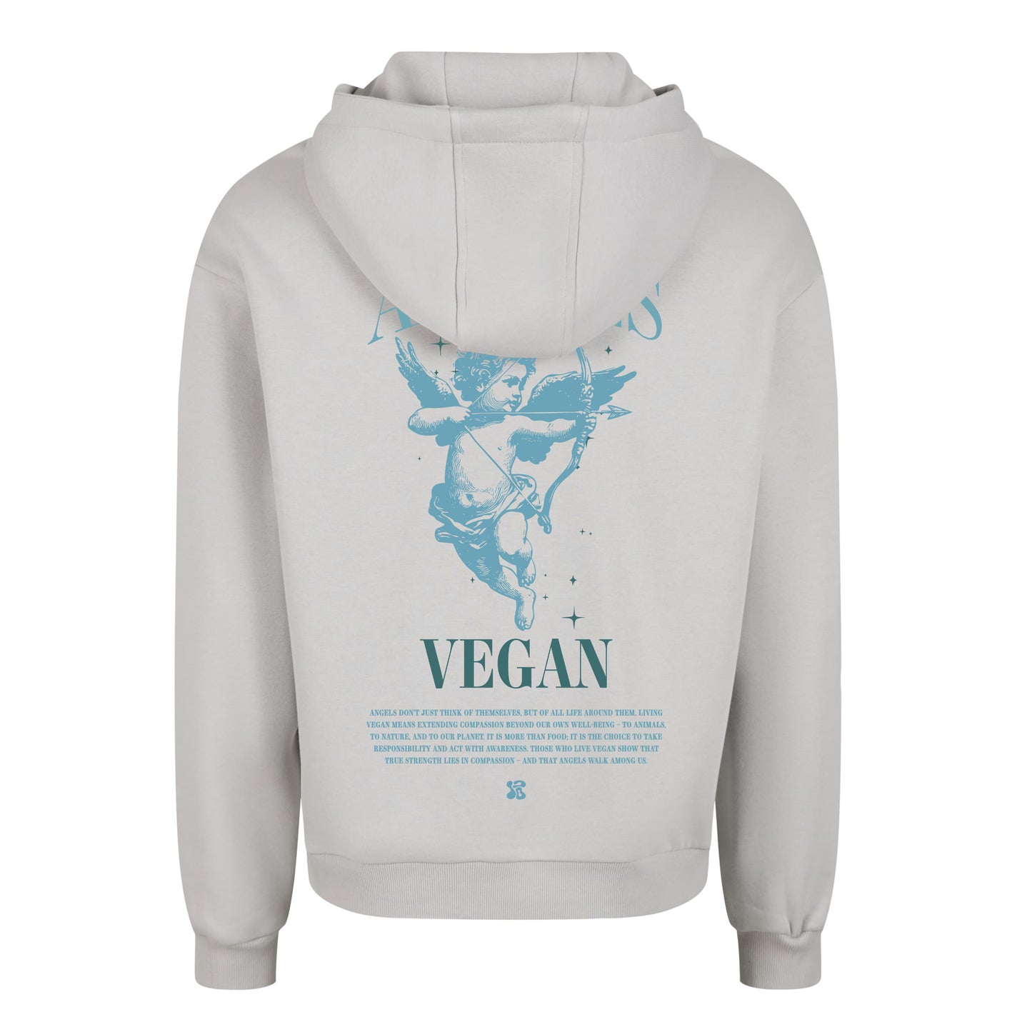 Angels are Vegan - Oversized Hoodie
