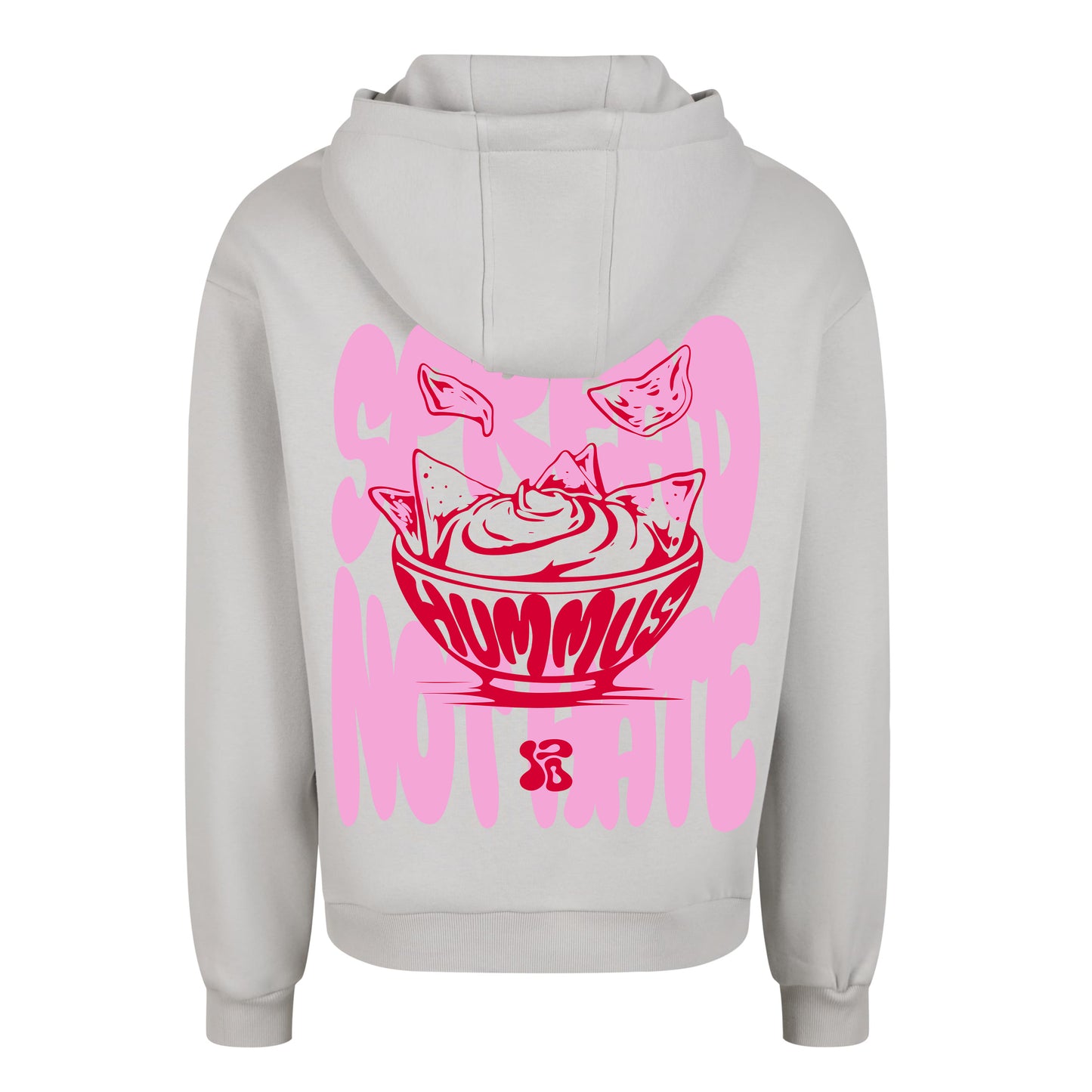 Oversize Hoodie Without Cord Spread Hummus Not Hate 3