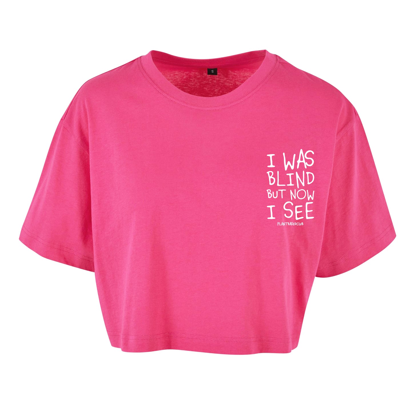 I was Blind - Oversized Crop Top