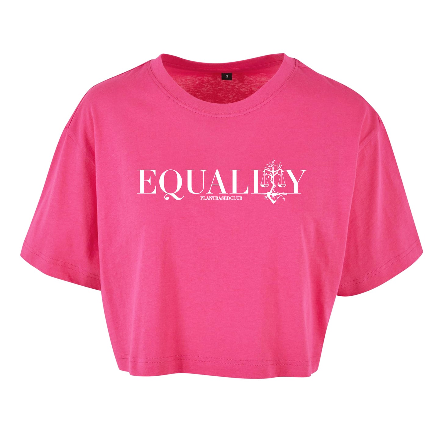Equality - Oversized Crop Top