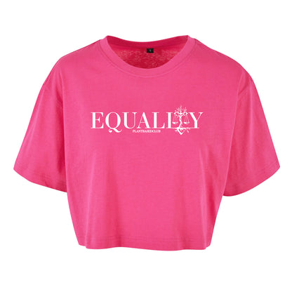 Equality - Oversized Crop Top