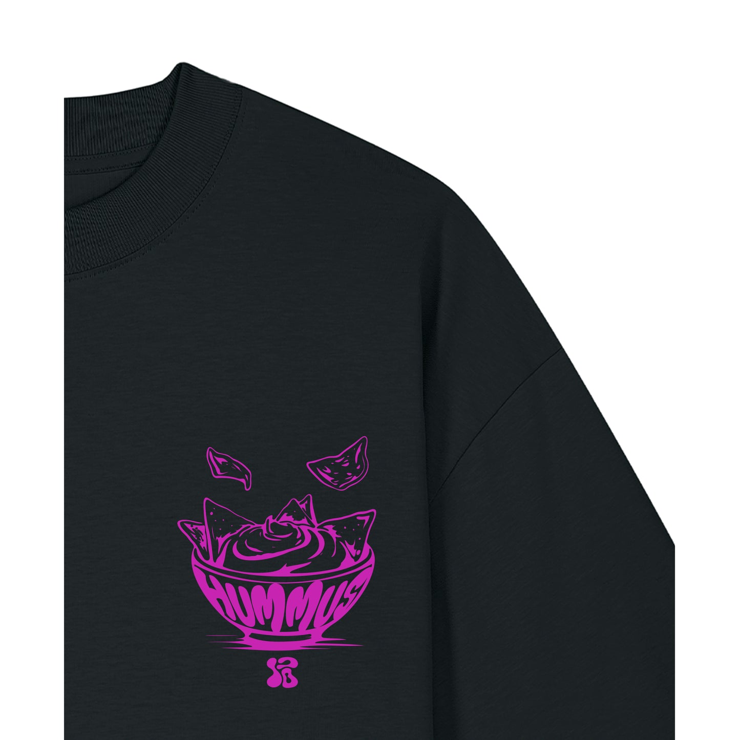 Spread Hummus Not Hate - Oversized T-Shirt