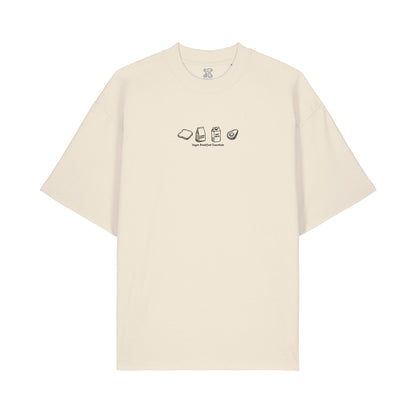 Vegan Breakfast Essentials - Oversized T-Shirt