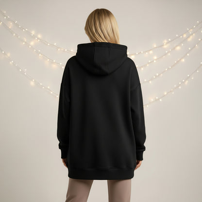 Vegan, Because Someone... - Oversized Hoodie