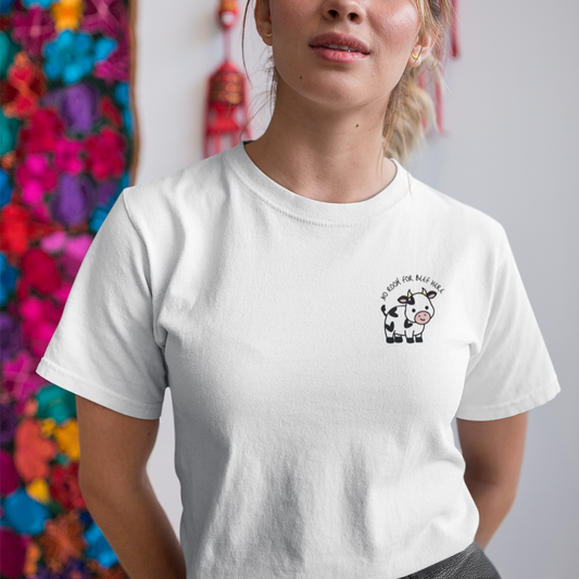 No Room For Beef Here - Bio T-Shirt (Unisex)