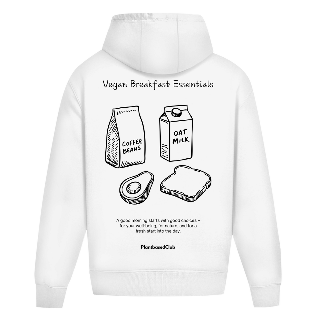 Vegan Breakfast Essentials - Oversized Hoodie (Unisex)