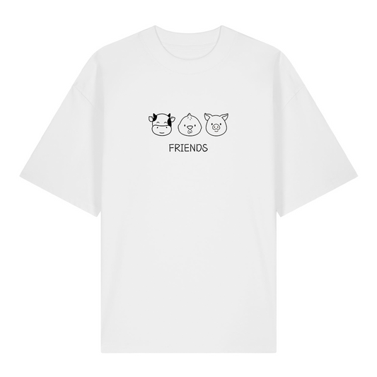 Friends - Organic Oversized T-Shirt (Unisex)