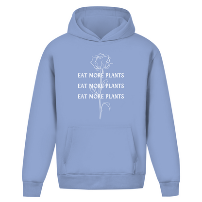 Mangez plus de plantes - Sweat à capuche surdimensionné (unisexe)