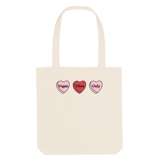 Vegan Vibes Only - Sac fourre-tout bio