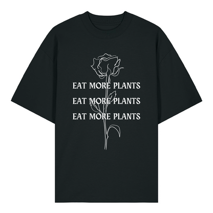 Eat More Plants - Organic Oversized T-Shirt (Unisex)
