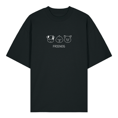 Friends - Organic Oversized T-Shirt (Unisex)